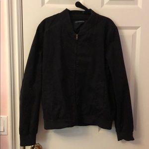 BLACK BOMBER JACKET BRANDY MELVILLE